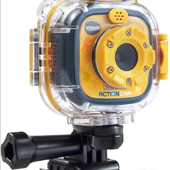 VTech Kidizoom Action Camera YELLOW - Picture 7 of 9